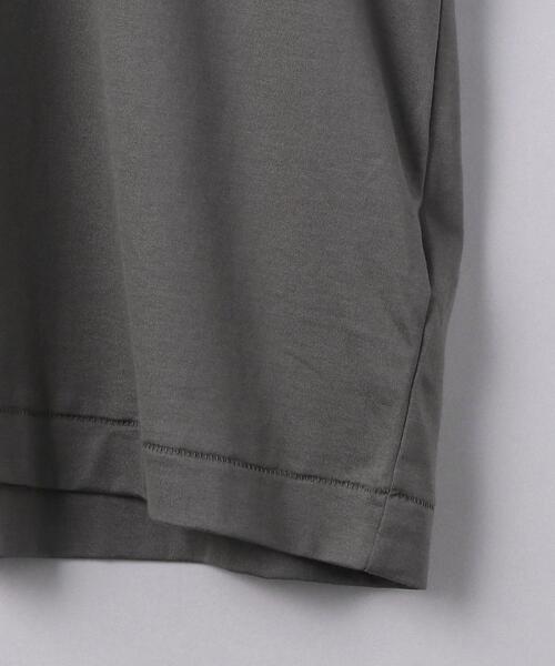 ATON（エイトン）の「＜ATON（エイトン）＞ スヴィン オーバーサイズ Tシャツ（Tシャツ/カットソー・メンズ・ホワイト/ダークグリーン/ダークグレー・4/6）」の20枚目の写真