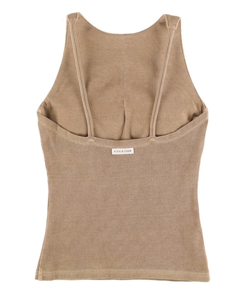 ALEXIA STAMウェルネス ウォッシュドカラータンクトップ ALEXIA STAMウェルネス ウォッシュドカラータンクトップ