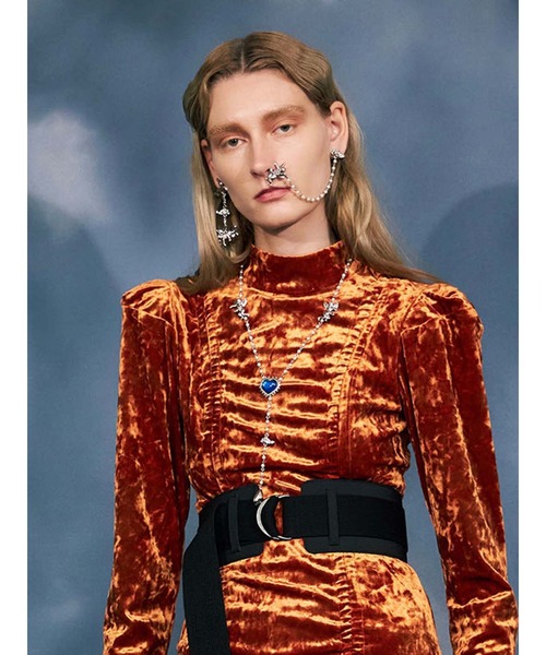 PAMEO POSE（パメオポーズ）の「Archangel Michael Top（シャツ/ブラウス・レディース・ピンク/カーキ/ブラック/オレンジ・FREE）」の4枚目の写真