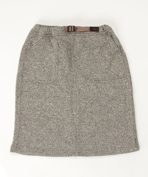 Gramicci(グラミチ)の「【GRAMICCI / グラミチ】BONDING KNIT FLEECE KIDS BAKER SKIRT | ボンディングニットフリースキッズベイカースカート(スカート・キッズ・ダークブラウン/オートミール/ブラック/ヘザーチャコール/ヘザーグレー・150cm/140cm)」の5枚目の写真