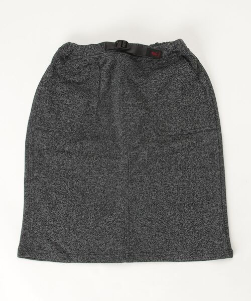 Gramicci(グラミチ)の「【GRAMICCI / グラミチ】BONDING KNIT FLEECE KIDS BAKER SKIRT | ボンディングニットフリースキッズベイカースカート(スカート・キッズ・ダークブラウン/オートミール/ブラック/ヘザーチャコール/ヘザーグレー・150cm/140cm)」の4枚目の写真
