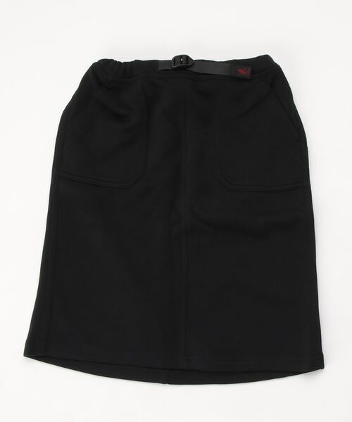 Gramicci(グラミチ)の「【GRAMICCI / グラミチ】BONDING KNIT FLEECE KIDS BAKER SKIRT | ボンディングニットフリースキッズベイカースカート(スカート・キッズ・ダークブラウン/オートミール/ブラック/ヘザーチャコール/ヘザーグレー・150cm/140cm)」の2枚目の写真