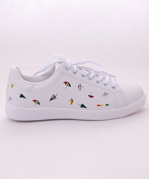 Arnold Palmer(アーノルドパーマー)の「AP軽量ロゴコートスニーカー(スニーカー・レディース・ホワイト/ブラック/ホワイト×グリーン/ホワイト×ピンク・25/24.5/24/23.5/22.5/23)」の13枚目の写真