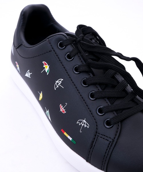 Arnold Palmer(アーノルドパーマー)の「AP軽量ロゴコートスニーカー(スニーカー・レディース・ホワイト/ブラック/ホワイト×グリーン/ホワイト×ピンク・25/24.5/24/23.5/22.5/23)」の7枚目の写真