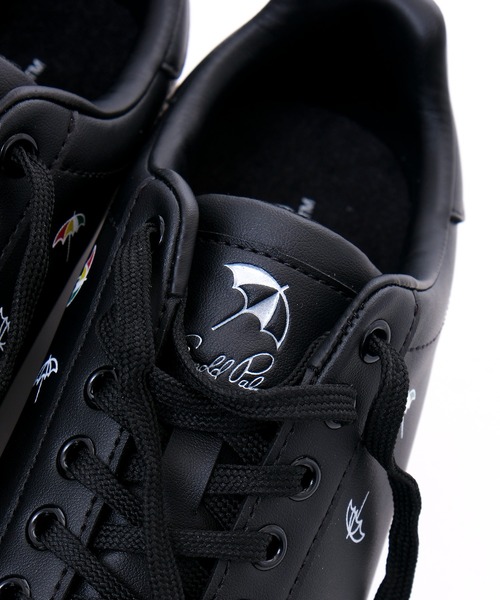 Arnold Palmer(アーノルドパーマー)の「AP軽量ロゴコートスニーカー(スニーカー・レディース・ホワイト/ブラック/ホワイト×グリーン/ホワイト×ピンク・25/24.5/24/23.5/22.5/23)」の9枚目の写真