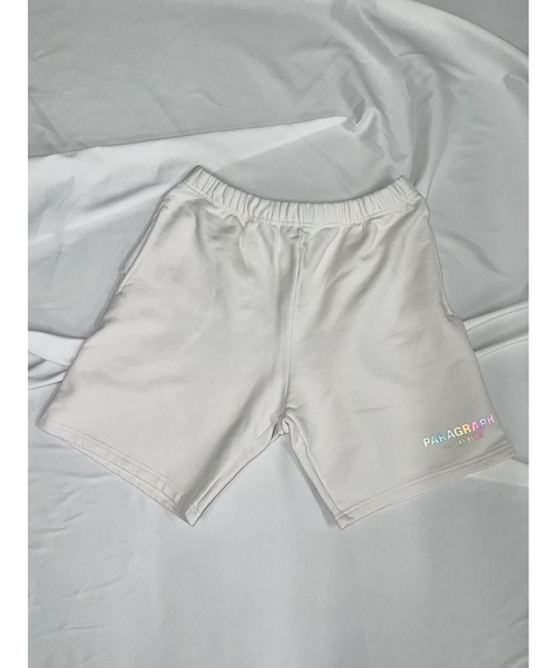 【PARAGRAPH】SET-UP SWEAT HALF PANTS
