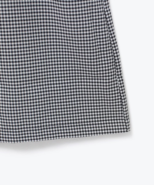 NOMAE（ノーマエ）の「【NOMAE】レザー配色チェックサロペット（サロペット/オーバーオール・レディース・ブラウン/ブラック系その他/ブラック・FREE）」の22枚目の写真