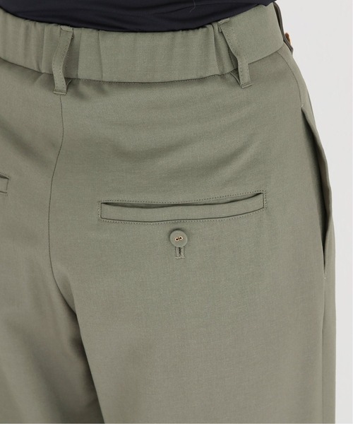 La TOTALITE（ラトータリテ）の「ツイルストレッチ ワイドパンツ【手洗い可能】◆（その他パンツ・レディース・ブラック/カーキ/ベージュ系その他・38/36）」の15枚目の写真