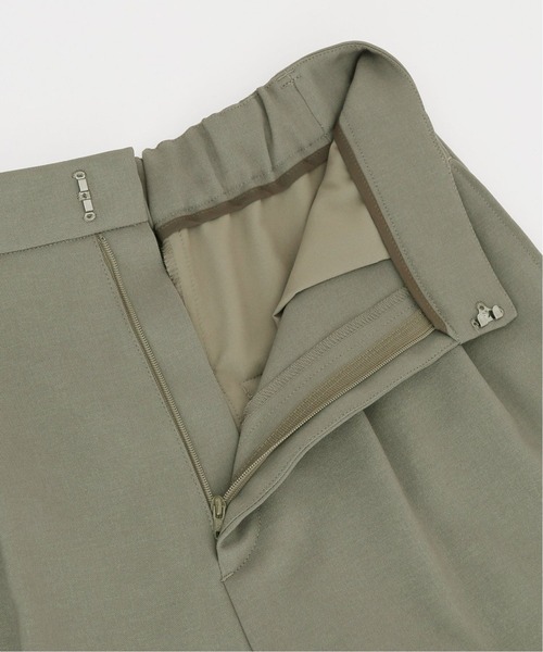 La TOTALITE（ラトータリテ）の「ツイルストレッチ ワイドパンツ【手洗い可能】◆（その他パンツ・レディース・ブラック/カーキ/ベージュ系その他・38/36）」の19枚目の写真