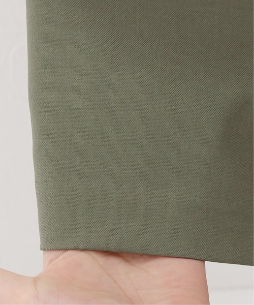 La TOTALITE（ラトータリテ）の「ツイルストレッチ ワイドパンツ【手洗い可能】◆（その他パンツ・レディース・ブラック/カーキ/ベージュ系その他・38/36）」の10枚目の写真