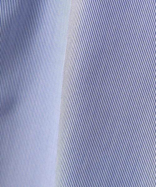green label relaxing(グリーンレーベルリラクシング)の「Cナローストライプ スリム ショートワイドカラー ドレスシャツ -イージーアイロン-(ビジネスシャツ・メンズ・ロイヤルブルー/ライトブルー・37cm/38cm/40cm/39cm/43cm/41cm/42cm)」の13枚目の写真