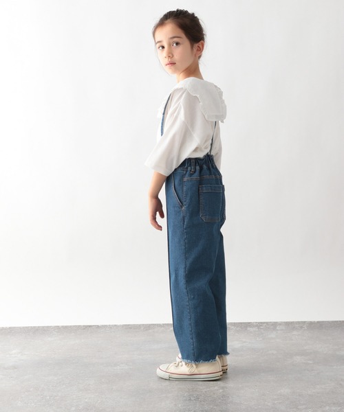 GLOBAL WORK（グローバルワーク）の「キッズ/サスツキデニムパンツ/956203（デニムパンツ・キッズ・ネイビー/ブルー/ブラック・110cm/100cm/120cm/130cm/140cm/150cm/160cm）」の9枚目の写真