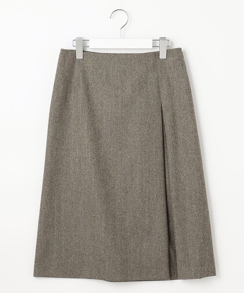 J.PRESS Ladies(J.プレス レディス)の「【セットアップ対応】ウールストレッチツイード スカート(スカート・レディース・グレー系/ダークブラウン系・XS/XXS)」の8枚目の写真