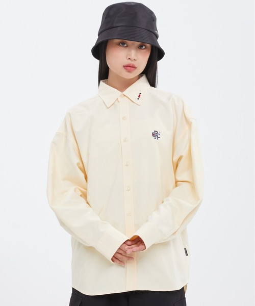 ROMANTIC CROWN(ロマンティッククラウン)の「【ROMANTIC CROWN】RC CLUB OXFORD SHIRT / ロマンティッククラウン RC クラブ オックスフォード シャツ(シャツ/ブラウス・メンズ・ホワイト/スカイブルー/ライトイエロー・SMALL/MEDIUM/LARGE/X-LARGE)」の1枚目の写真