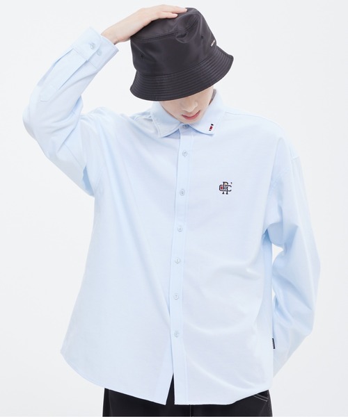 ROMANTIC CROWN(ロマンティッククラウン)の「【ROMANTIC CROWN】RC CLUB OXFORD SHIRT / ロマンティッククラウン RC クラブ オックスフォード シャツ(シャツ/ブラウス・メンズ・ホワイト/スカイブルー/ライトイエロー・SMALL/MEDIUM/LARGE/X-LARGE)」の3枚目の写真
