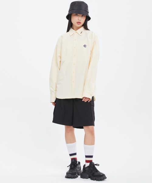 ROMANTIC CROWN(ロマンティッククラウン)の「【ROMANTIC CROWN】RC CLUB OXFORD SHIRT / ロマンティッククラウン RC クラブ オックスフォード シャツ(シャツ/ブラウス・メンズ・ホワイト/スカイブルー/ライトイエロー・SMALL/MEDIUM/LARGE/X-LARGE)」の14枚目の写真