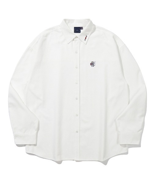 ROMANTIC CROWN(ロマンティッククラウン)の「【ROMANTIC CROWN】RC CLUB OXFORD SHIRT / ロマンティッククラウン RC クラブ オックスフォード シャツ(シャツ/ブラウス・メンズ・ホワイト/スカイブルー/ライトイエロー・SMALL/MEDIUM/LARGE/X-LARGE)」の6枚目の写真