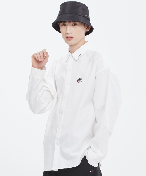 ROMANTIC CROWN(ロマンティッククラウン)の「【ROMANTIC CROWN】RC CLUB OXFORD SHIRT / ロマンティッククラウン RC クラブ オックスフォード シャツ(シャツ/ブラウス・メンズ・ホワイト/スカイブルー/ライトイエロー・SMALL/MEDIUM/LARGE/X-LARGE)」の4枚目の写真