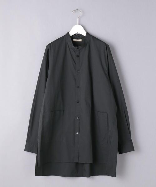 VALET/バレット（バレット）の「＜VALET (バレット）＞ ロング バンドカラー シャツ（シャツ/ブラウス・メンズ・ダークブラウン/ダークグレー・L/M/S）」の18枚目の写真