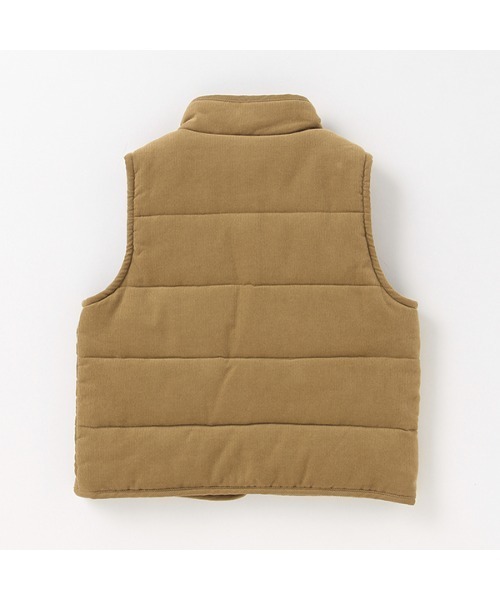 petit main(プティマイン)の「中綿ベスト(ベスト・キッズ・ブルー/ベージュ・S/M)」の10枚目の写真