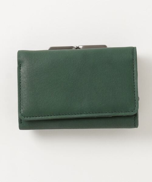 FUNALIVE(ファンアライブ)の「HOЯAMA カウレザーがま口折り財布(財布・メンズ・ブラック/グリーン/キャメル・FREE)」の5枚目の写真