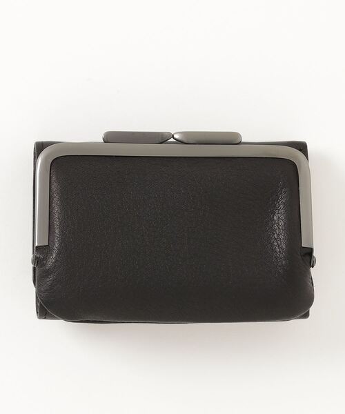 FUNALIVE(ファンアライブ)の「HOЯAMA カウレザーがま口折り財布(財布・メンズ・ブラック/グリーン/キャメル・FREE)」の7枚目の写真