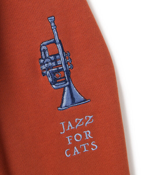 GRIMEY（グライミー）の「GRMY(GRIMEY)/グライミー/Jazz Thing Hoodie（パーカー・メンズ・ライトブルー/ワインレッド・MEDIUM/LARGE/X-LARGE）」の10枚目の写真