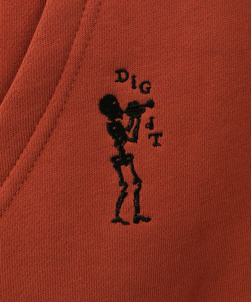 GRIMEY（グライミー）の「GRMY(GRIMEY)/グライミー/Jazz Thing Hoodie（パーカー・メンズ・ライトブルー/ワインレッド・MEDIUM/LARGE/X-LARGE）」の8枚目の写真