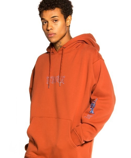 GRIMEY（グライミー）の「GRMY(GRIMEY)/グライミー/Jazz Thing Hoodie（パーカー・メンズ・ライトブルー/ワインレッド・MEDIUM/LARGE/X-LARGE）」の19枚目の写真