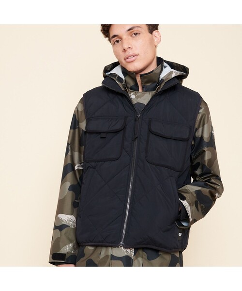 AIGLE（エーグル）の「撥水 マルミロ ジャケット（その他アウター・メンズ・ブラック/モスグリーン・S/M/L）」の2枚目の写真