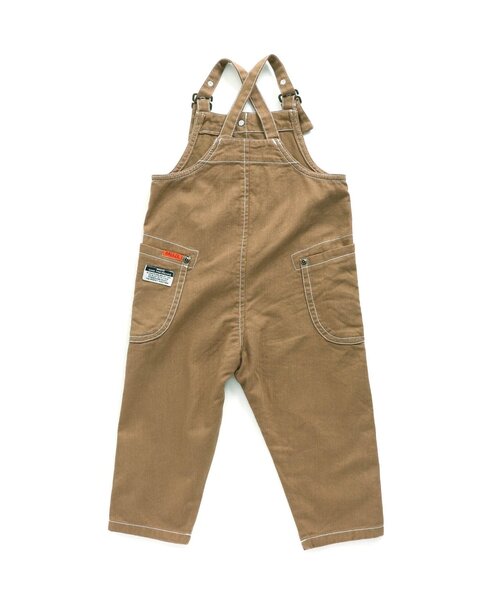 BREEZE（ブリーズ）の「/オーバーオール（サロペット/オーバーオール・キッズ・ベージュ/インディゴブルー・120/80/110）」の3枚目の写真