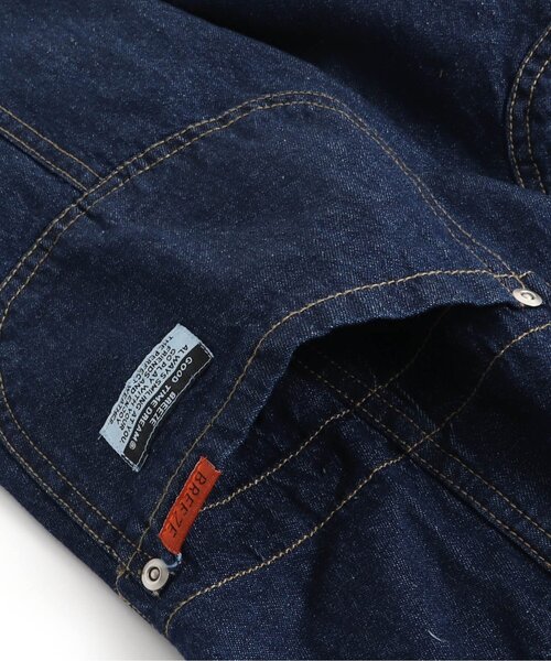 BREEZE（ブリーズ）の「/オーバーオール（サロペット/オーバーオール・キッズ・ベージュ/インディゴブルー・120/80/110）」の10枚目の写真