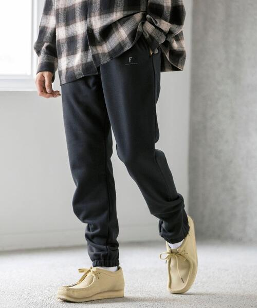 FEELING MADE（フィーリングメイド）の「FEELING MADE ウォームソフトスウェット ZIP スウェットパンツ<MEN'S>（スウェットパンツ・メンズ・ブラック/ブラウン/グレー・SMALL/MEDIUM/LARGE）」の2枚目の写真
