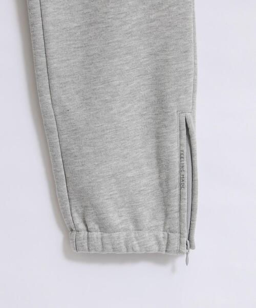 FEELING MADE（フィーリングメイド）の「FEELING MADE ウォームソフトスウェット ZIP スウェットパンツ<MEN'S>（スウェットパンツ・メンズ・ブラック/ブラウン/グレー・SMALL/MEDIUM/LARGE）」の20枚目の写真