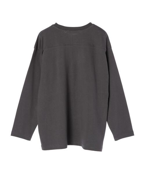 AMERICAN HOLIC（アメリカンホリック）の「カレッジロゴカットプルオーバー1（Tシャツ/カットソー・レディース・チャコールグレー・M/L）」の10枚目の写真