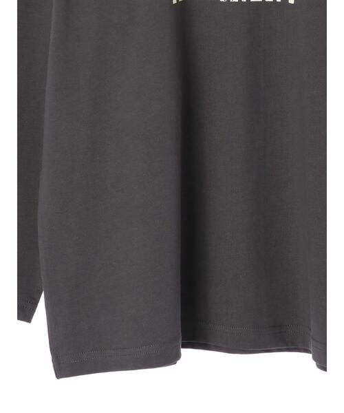 AMERICAN HOLIC（アメリカンホリック）の「カレッジロゴカットプルオーバー1（Tシャツ/カットソー・レディース・チャコールグレー・M/L）」の13枚目の写真