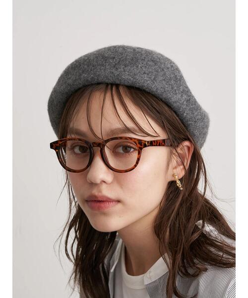 earth music&ecology（アースミュージックアンドエコロジー）の「バスクベレー＊（ハンチング/ベレー帽・レディース・ブラック/ネイビー/ブラウン/グレー/アイボリー・FREE）」の18枚目の写真