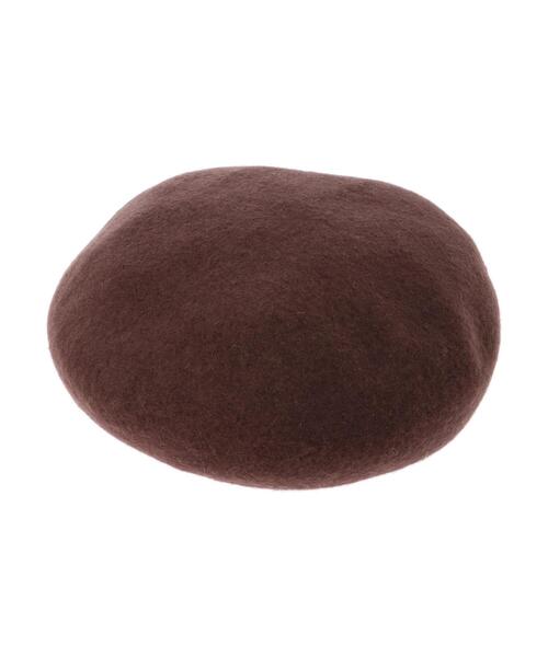 earth music&ecology（アースミュージックアンドエコロジー）の「バスクベレー＊（ハンチング/ベレー帽・レディース・ブラック/ネイビー/ブラウン/グレー/アイボリー・FREE）」の8枚目の写真