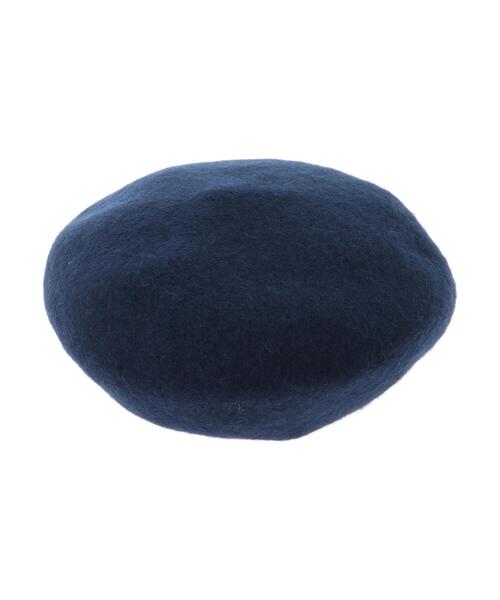 earth music&ecology（アースミュージックアンドエコロジー）の「バスクベレー＊（ハンチング/ベレー帽・レディース・ブラック/ネイビー/ブラウン/グレー/アイボリー・FREE）」の7枚目の写真