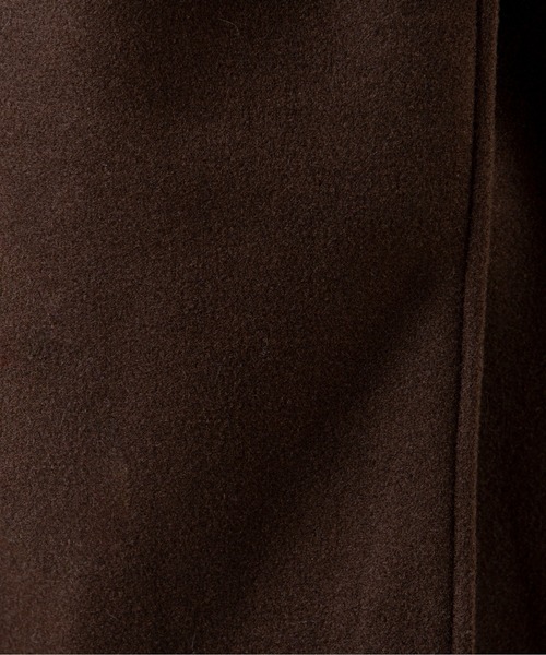 ANGIE（アンジー）の「ウールタッチ ノーカラー ジレ コート（ノーカラーコート・レディース・ベージュ/ブラウン・FREE）」の5枚目の写真
