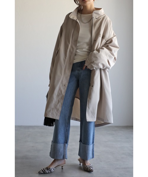 キルトライナー付きモッズコート