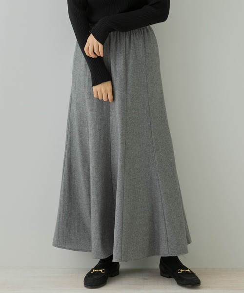 URBAN RESEARCH Sonny Label（アーバンリサーチサニーレーベル）の「ツイードマーメイドスカート（スカート・レディース・ブラック/ブラウン/グレー・FREE）」の2枚目の写真