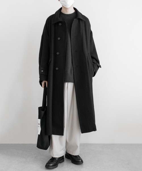 INTER FACTORY（インターファクトリー）の「ファッションインフルエンサー ゆーき - Wide Easy Pants / ワイドイージーパンツ　made in INTER FACTORY（その他パンツ・メンズ・ブラック/グレイッシュベージュ・SMALL/MEDIUM）」の15枚目の写真