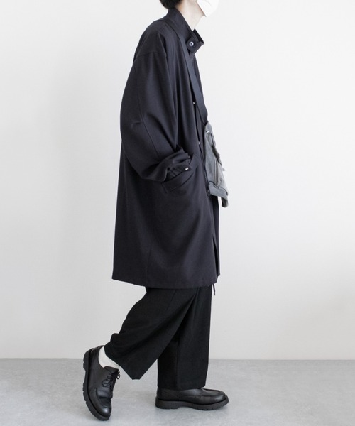 INTER FACTORY（インターファクトリー）の「ファッションインフルエンサー ゆーき - Wide Easy Pants / ワイドイージーパンツ　made in INTER FACTORY（その他パンツ・メンズ・ブラック/グレイッシュベージュ・SMALL/MEDIUM）」の18枚目の写真