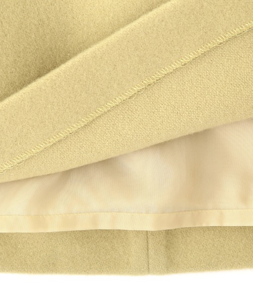 NATURAL BEAUTY BASIC（ナチュラルビューティーベーシック）の「ウールブレンドミニスカート（スカート・レディース・ライトグリーン/ブルー/ブラック・MEDIUM/SMALL）」の7枚目の写真