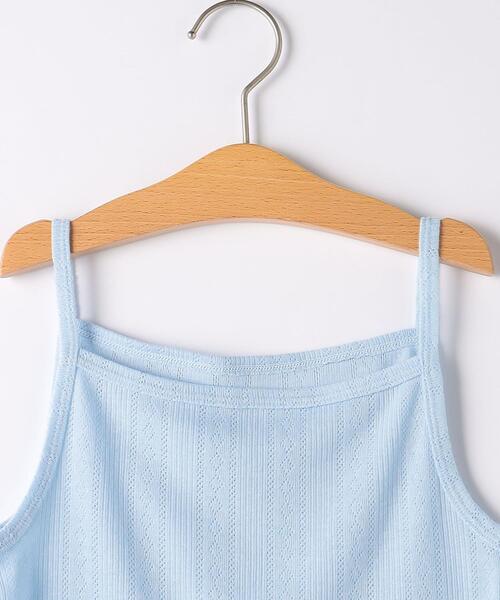 green label relaxing（グリーンレーベルリラクシング）の「GLR キャミソールセット 100cm-130cm（キャミソール・キッズ・ライトブルー/ライム/ライラック・110cm/100cm/120cm/130cm）」の11枚目の写真