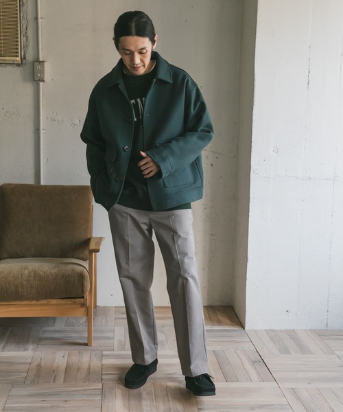 URBAN RESEARCH DOORS(アーバンリサーチドアーズ)の「ウールショートコート(ブルゾン・メンズ・ホワイト系その他/ブラック系その他/ブルー系その他・40/38)」の19枚目の写真