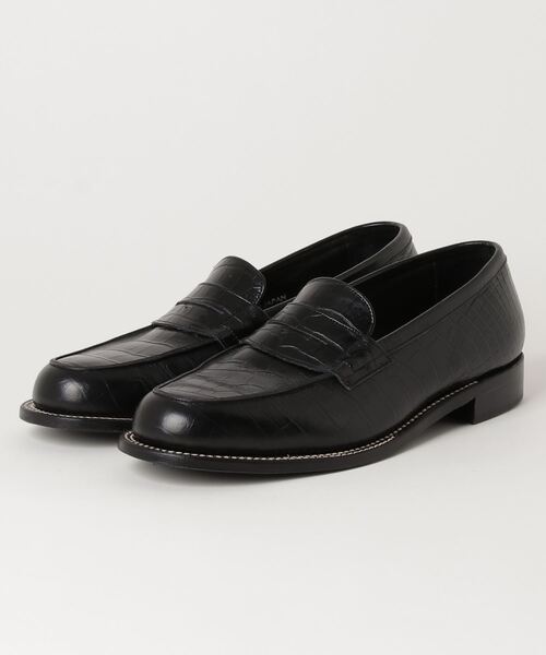 BED J.W. FORD(ベッドフォード)の「コインローファー/Coin Loafers(ローファー・メンズ・ブラック/その他2・26.5/27.5)」の2枚目の写真