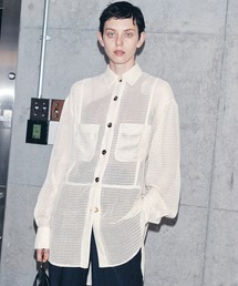 MAISON SPECIAL | メッシュシャツ【MAISON SPECIAL/メゾンスペシャル】(シャツ/ブラウス)