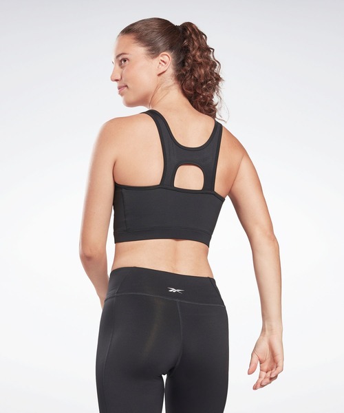 Reebok（リーボック）の「ワークアウト レディ メッシュ ブラレット / Workout Ready Mesh Bralette（スポーツブラ・レディース・ブルー/ブラック・SMALL/MEDIUM/LARGE/X-LARGE/X-SMALL）」の14枚目の写真